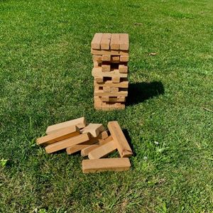 Jenga levensgroot